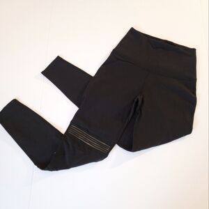 Beyond Yoga Black Leggings With Leg Detail